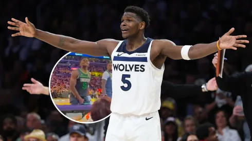 Anthony Edwards fue multado por la NBA