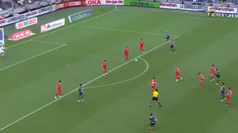 Nelson Deossa marcó un golazo para marcar el empate de Rayados ante Toluca