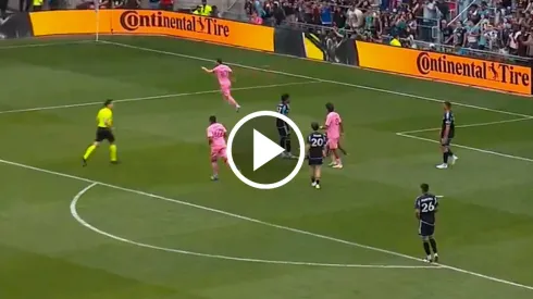 Messi sigue de racha: ahora le marcó a Minnesota.