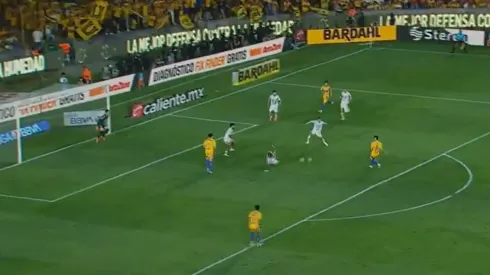 Juan Brunetta marcó ante Necaxa y desató la locura de los aficionados de Tigres UANL