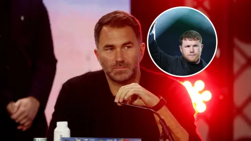 Eddie Hearn habló de Canelo Álvarez