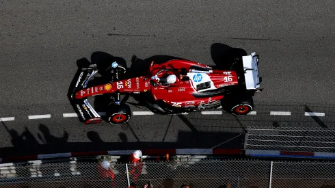 Charles Leclerc en el GP de Mónaco 2025