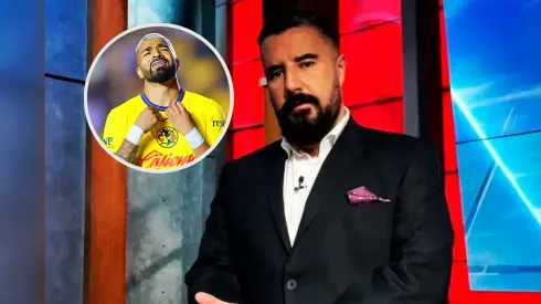 Álvaro Morales intimidó a los jugadores del América.