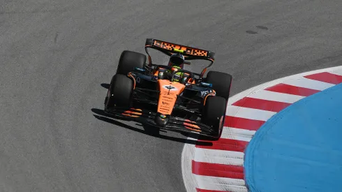 Lando Norris en la FP1 del Gran Premio de España 2025
