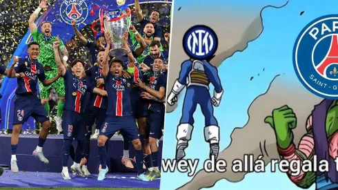 PSG bailó a Inter y los memes no tardaron en llegar.