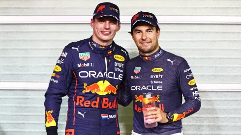 Max Verstappen junto a Checo Pérez en Red Bull Racing
