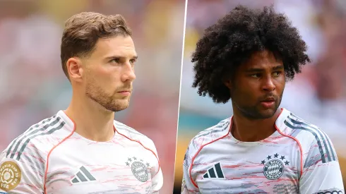 Leon Goretzka y Serge Gnabry