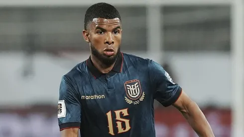 Pedro Vite, jugador de la Selección de Ecuador