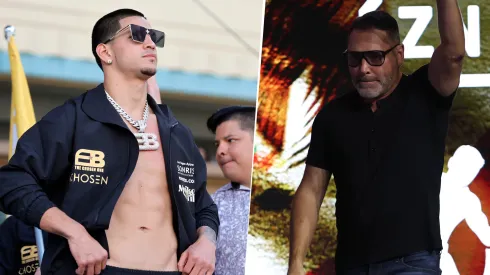 Edgar Berlanga y Óscar de la Hoya tienen una rivalidad que parece no acabar nunca.