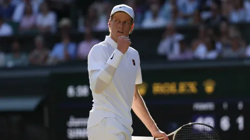 Jannik Sinner en Wimbledon 2025
