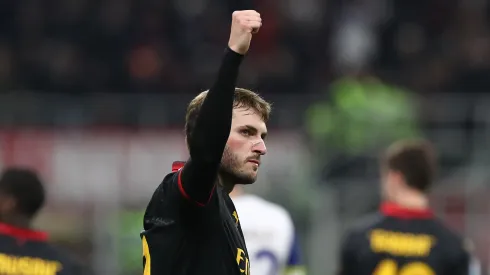 Santiago Giménez en Milan