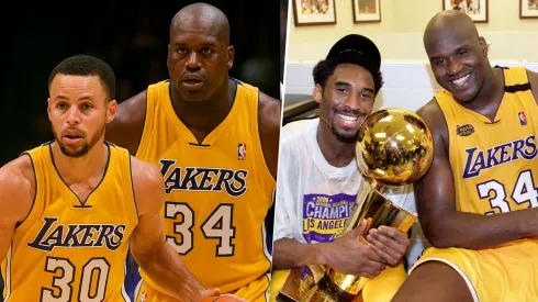 Shaquille O'Neal confesó que con Stephen Curry pudo haber ganado más que con Kobe Bryant.