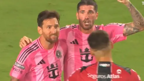 Lionel Messi, desaforado con el triunfo sobre la hora.