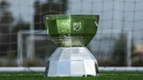 El trofeo que alzará el campeón de la Leagues Cup.
