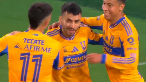 Ángel Correa marcó el primero de Tigres ante San Diego.
