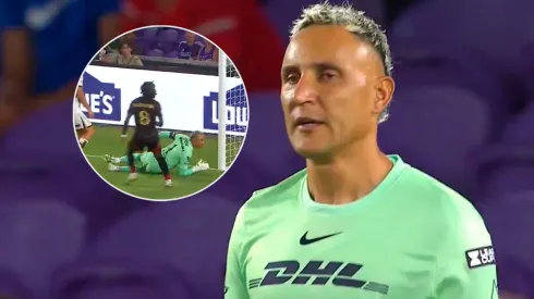 Keylor Navas falló y llegó el gol de Atlanta United.