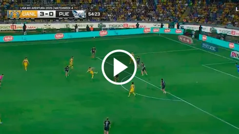 Ángel Correa y su primer gol en la Liga MX.