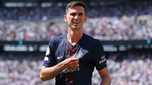 Fabián Ruiz, con la playera del PSG, en el Mundial de Clubes 2025