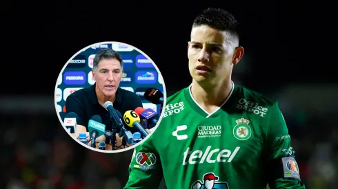 'Toto' Berizzo platicó del futuro de James Rodríguez.