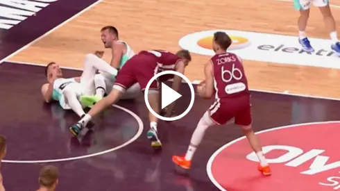 Luka Doncic se lesionó con Eslovenia