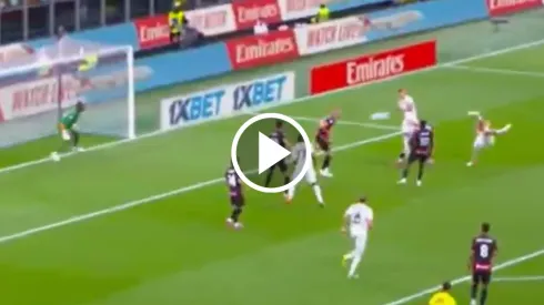 El gol de Bonazzoli.