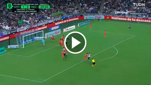 Sergio Canales y un golazo impresionante ante Necaxa.
