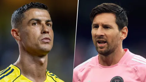 Cristiano Ronaldo y Lionel Messi, los dos astros del fútbol que lideran las listas de ingresos mundiales en 2025.