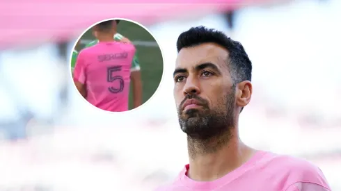 Sergio Busquets agredió al mexicano Obed Vargas.