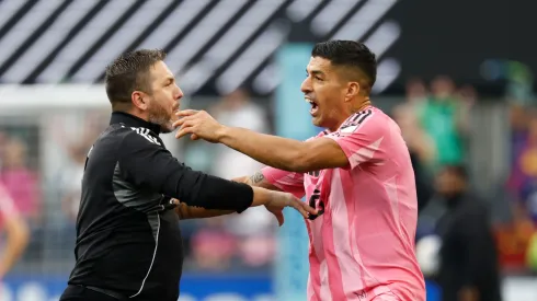 Luis Suárez sería sancionado tras su accionar en la final de la Leagues Cup.