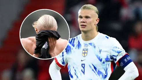 Erling Haaland se accidentó con la Selección de Noruega