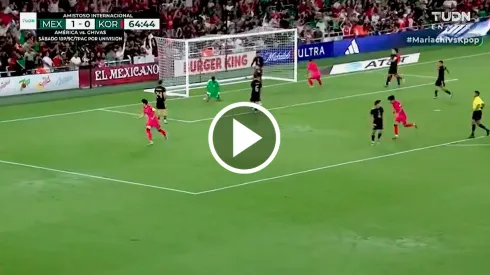 Heung-Min Son celebró en Nashville ante México.