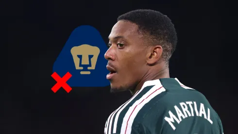 Anthony Martial no jugará en Pumas UNAM