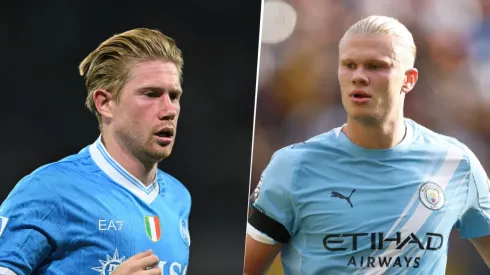 Manchester City vs. Napoli por la Champions League.