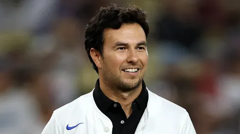 Checo Pérez estuvo en el partido de LA Dodgers