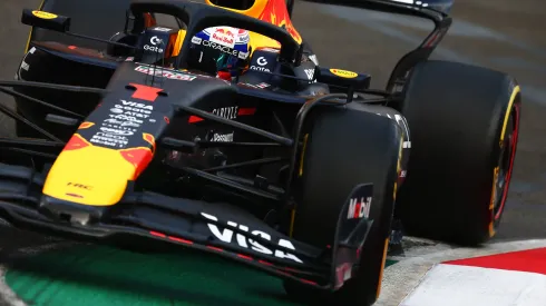 Max Verstappen en el GP de Azerbaiyán 2025