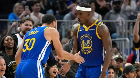 Stephen Curry y Jimmy Butler en Golden State Warriors