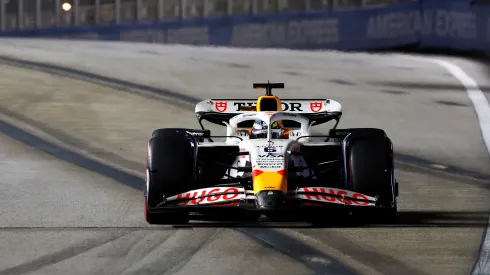 Isack Hadjar en el GP de Singapur 2025
