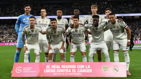 Foto de equipo de Real Madrid en el partido con Villarreal