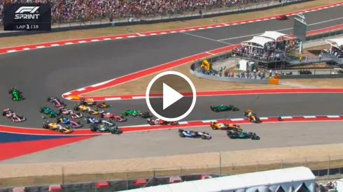 El video del accidente en la Sprint del GP de Estados Unidos
