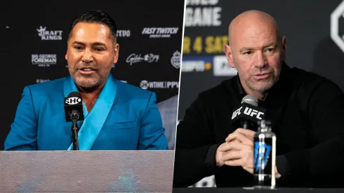 Óscar de la Hoya fue muy duro con sus palabras contra Dana White.