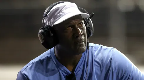 DARLINGTON, SOUTH CAROLINA – AUGUST 31: Michael Jordan, NBA Hall of Famer and co-owner of 23XI Racing looks on during the NASCAR Cup Series Cook Out Southern 500 at Darlington Raceway on August 31, 2025 in Darlington, South Carolina. (Photo by Jared C. Tilton/Getty Images)