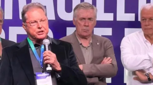 Carlo Ancelotti fue protagonista de un insólito hecho en Brasil