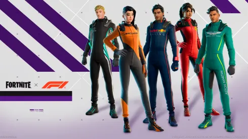 Fortnite confirmó su colaboración con la Fórmula 1
