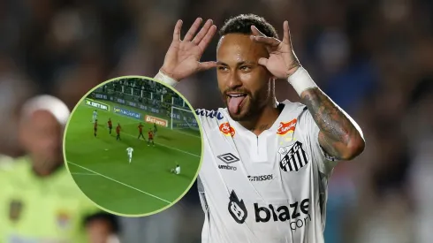 Neymar marcó un gol clave sin estar al 100%.