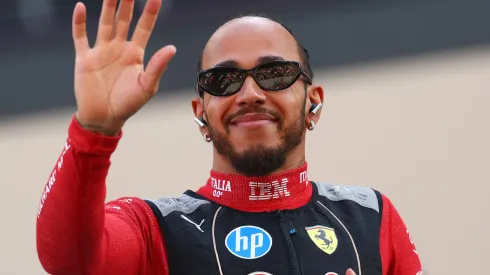 Lewis Hamilton en el Gran Premio de Abu Dhabi