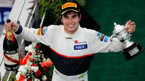 Checo Pérez en su etapa como piloto de Sauber