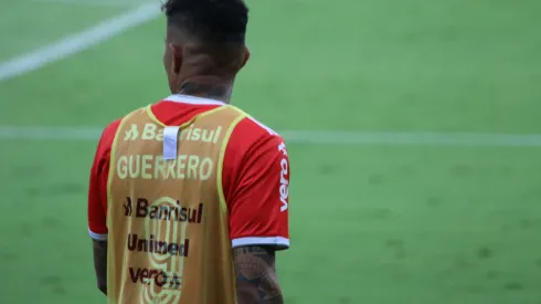 Paolo Guerrero ingresó a los 22' de la segunda parte.