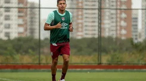 Fernando Pacheco llegó a Fluminense proveniente de Sporting Cristal.
