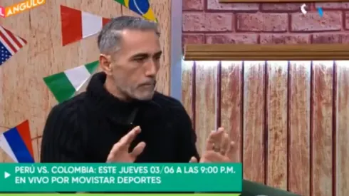 José Chávarri es uno de los panelistas de Al Ángulo.
