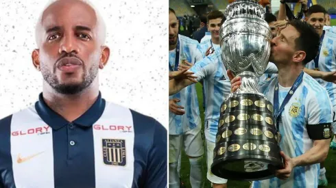Recordando a Maradona, Farfán felicitó a Messi por ganar la Copa América